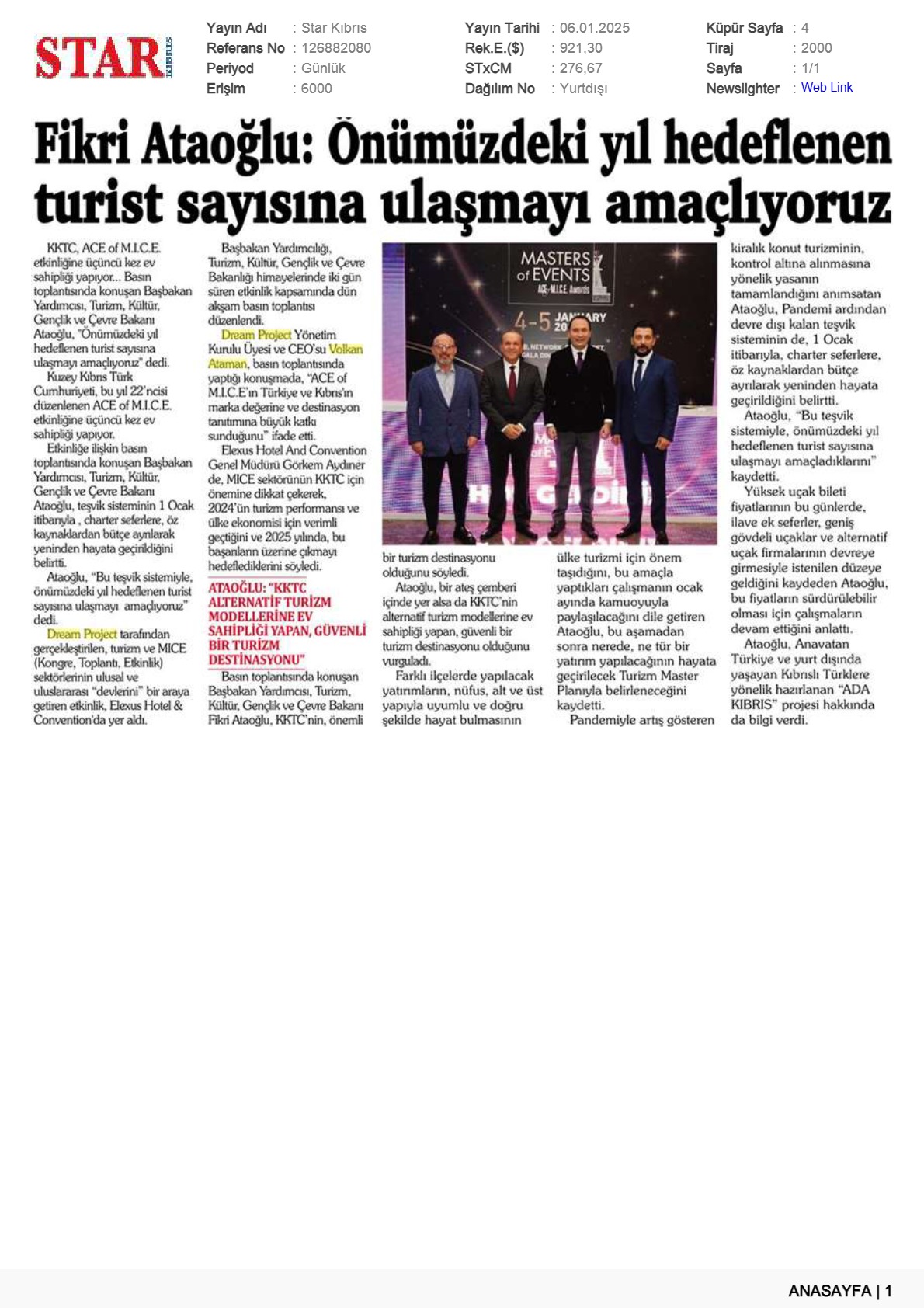 Basında ACE of M.I.C.E. — 3