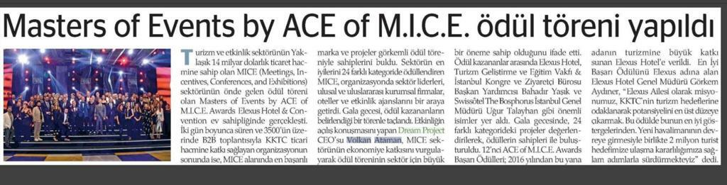 Basında ACE of M.I.C.E. — 30