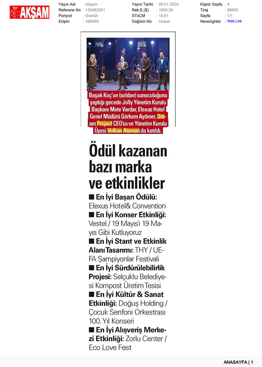 Basında ACE of M.I.C.E. — 5